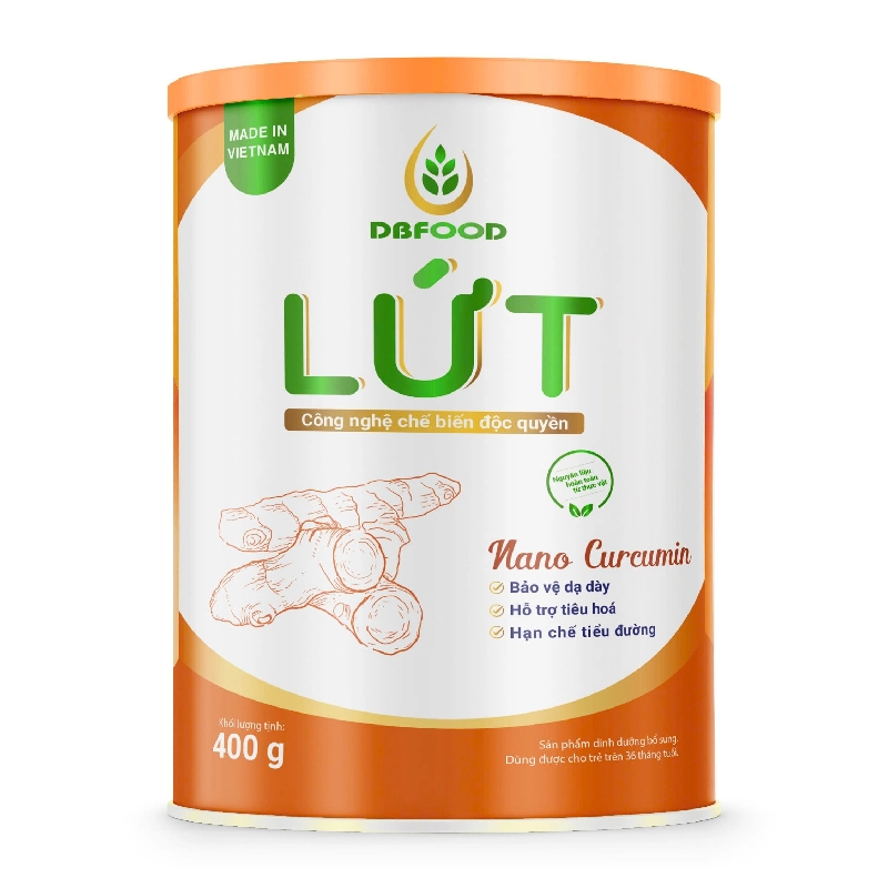 Bột sữa gạo lứt - Nano Curcumin 400g(Ocop 4 sao)