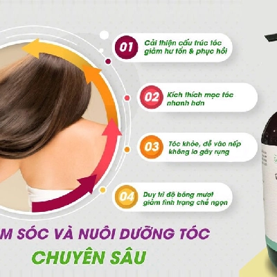 Dầu gội thảo dược Queen Orchid Hương bưởi 500ml