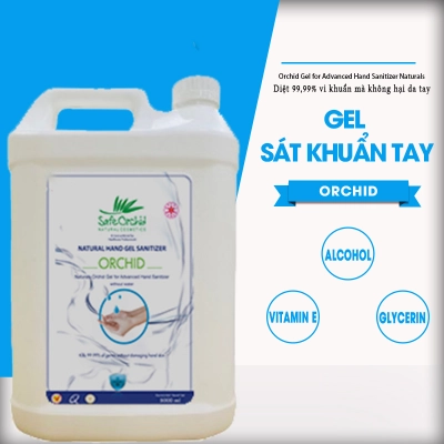 Gel sát khuẩn tay Orchid 5L