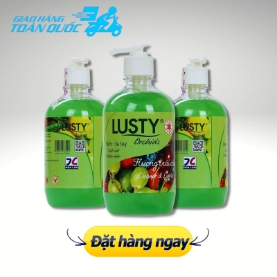 Nước rửa tay ướt Lusty Orchid 500ml