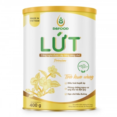 Bột sữa gạo lứt - trà hoa vàng 400g(Ocop 4 sao)