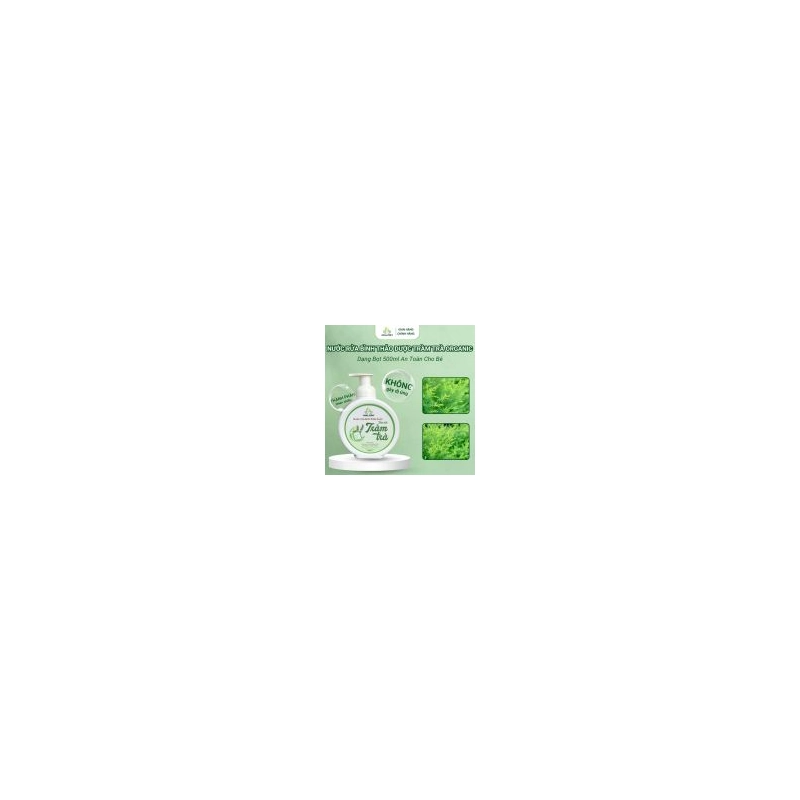 Nước rửa bình thảo dược cho bé tinh chất tràm trà Maloby (500 ml)